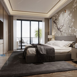 3D66 2021 Bedroom Chinese Style CrC006 