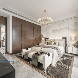 3D66 2021 Bedroom Chinese Style CrC009 