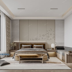 3D66 2021 Bedroom Chinese Style CrC013 