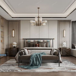 3D66 2021 Bedroom Chinese Style CrC017 