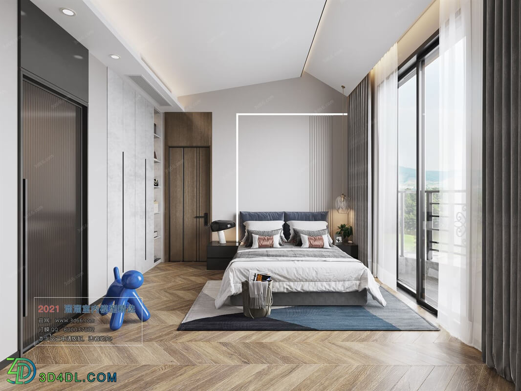 3D66 2021 Bedroom Modern Style CrA003