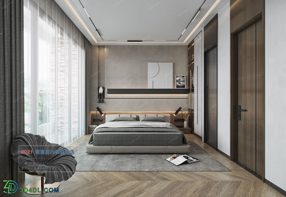 3D66 2021 Bedroom Modern Style CrA004