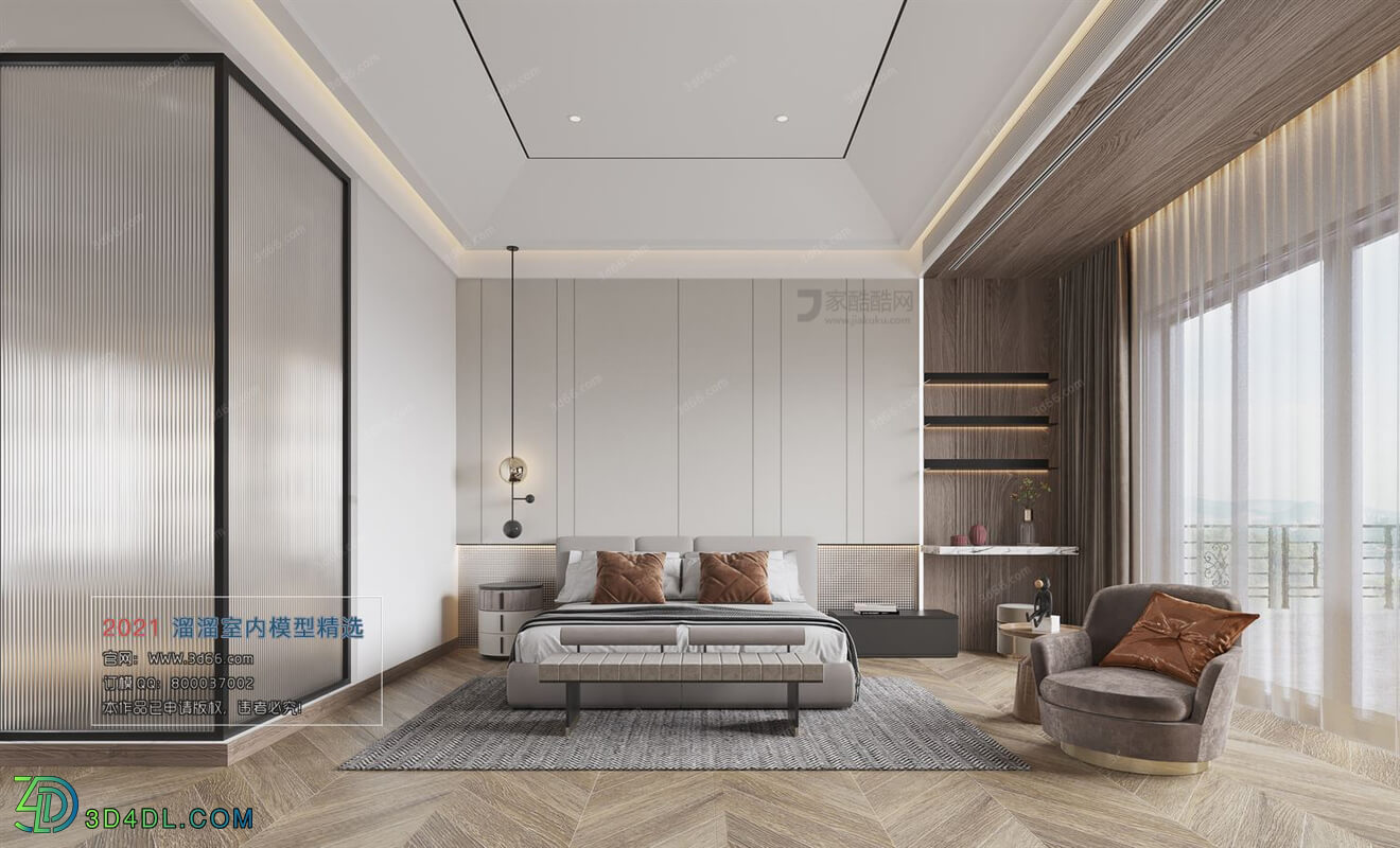3D66 2021 Bedroom Modern Style CrA005