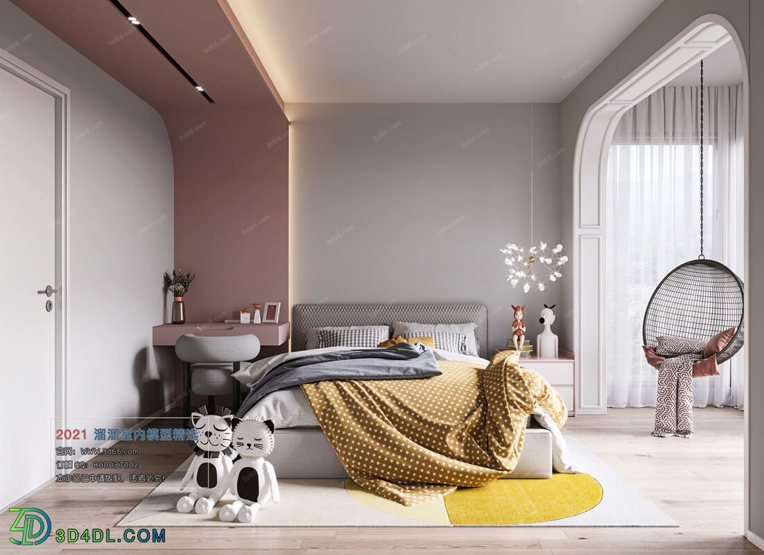 3D66 2021 Bedroom Modern Style CrA006