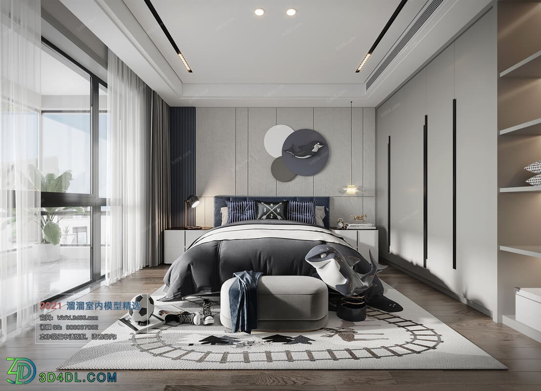 3D66 2021 Bedroom Modern Style CrA008