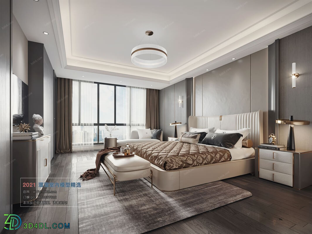 3D66 2021 Bedroom Modern Style CrA009