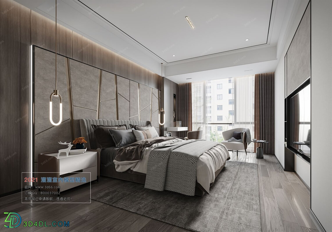 3D66 2021 Bedroom Modern Style CrA010