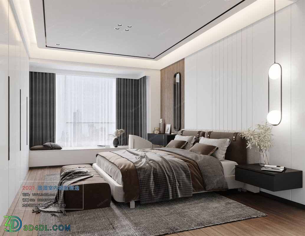 3D66 2021 Bedroom Modern Style CrA011