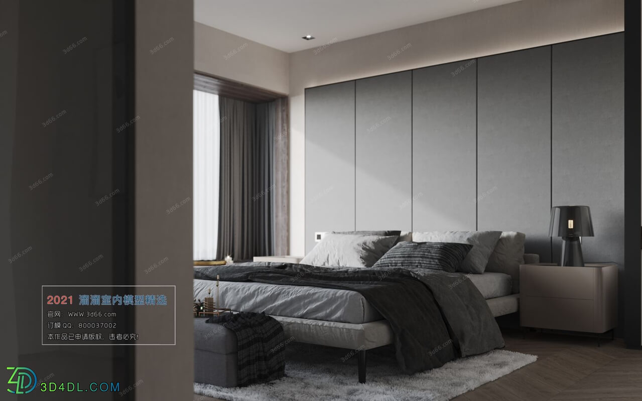 3D66 2021 Bedroom Modern Style CrA013