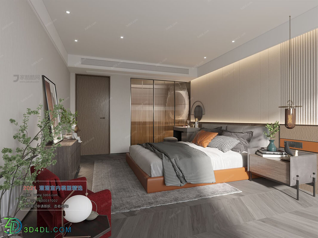 3D66 2021 Bedroom Modern Style CrA021