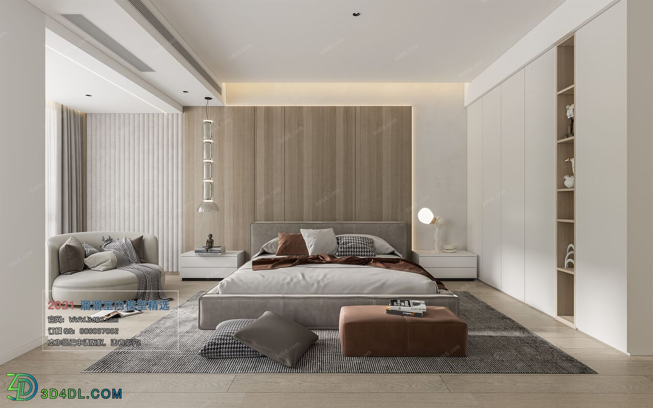 3D66 2021 Bedroom Modern Style CrA030