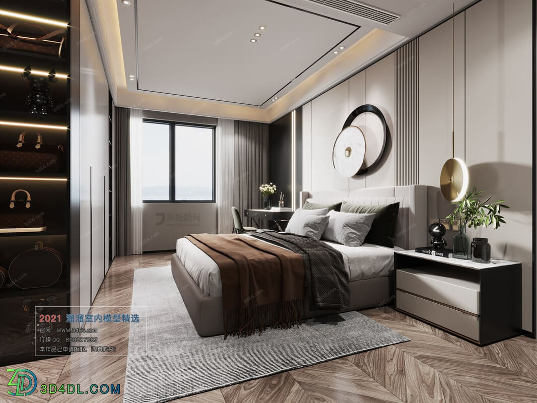 3D66 2021 Bedroom Modern Style CrA033