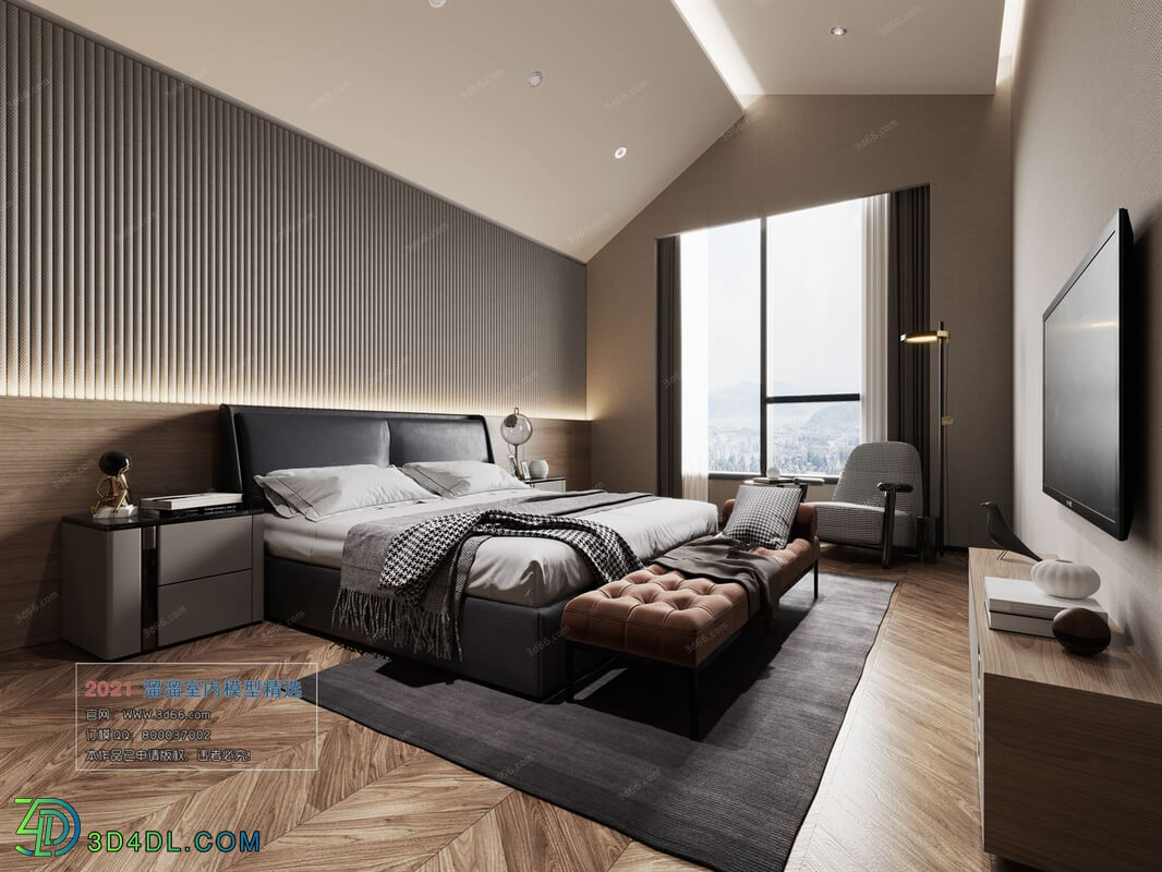 3D66 2021 Bedroom Modern Style CrA034