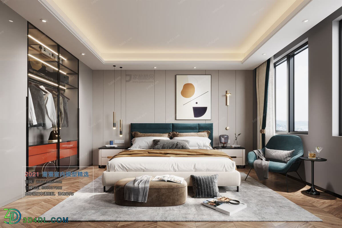 3D66 2021 Bedroom Modern Style CrA035