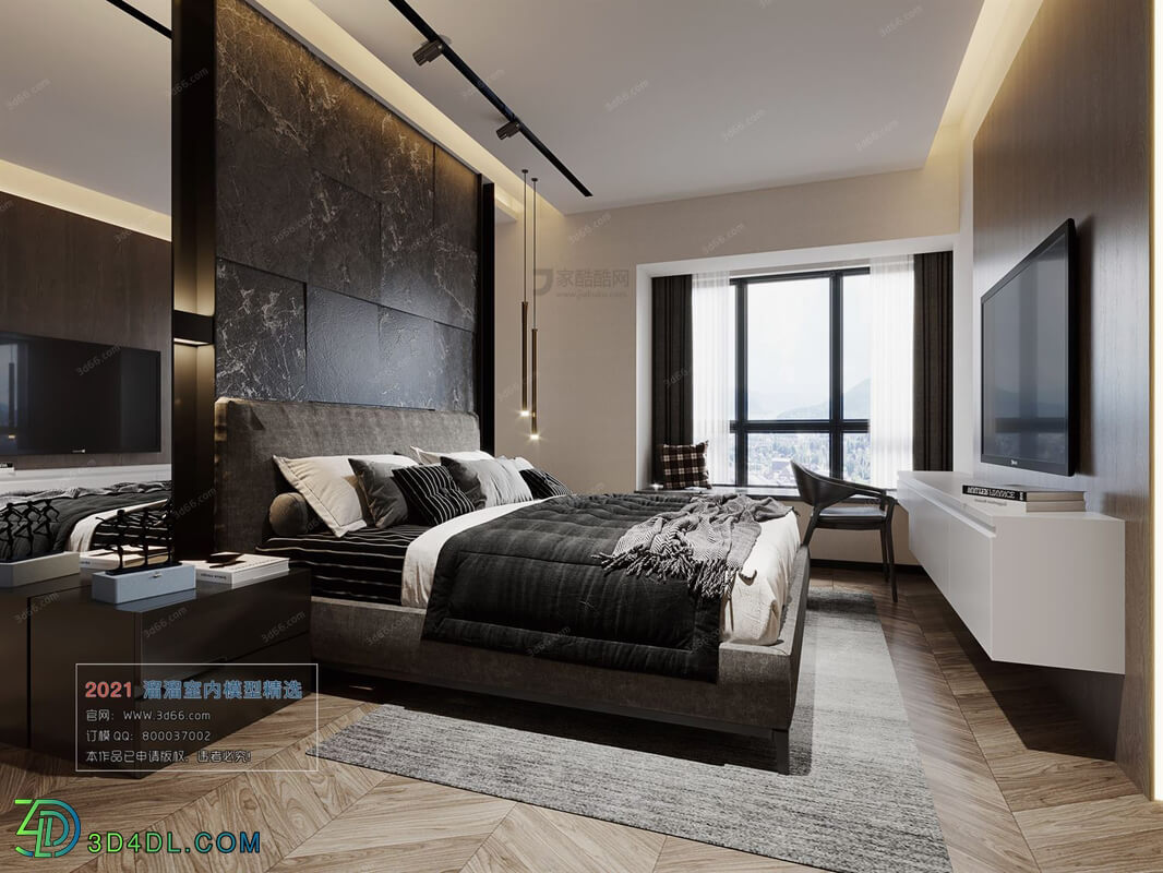 3D66 2021 Bedroom Modern Style CrA037