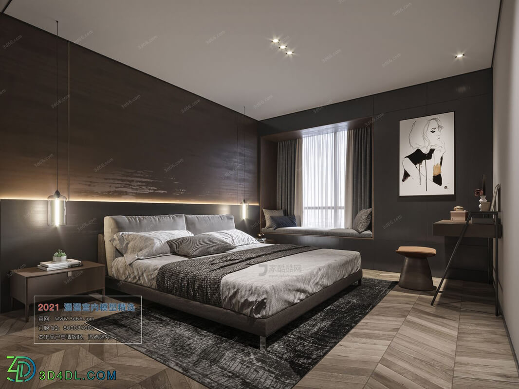 3D66 2021 Bedroom Modern Style CrA048