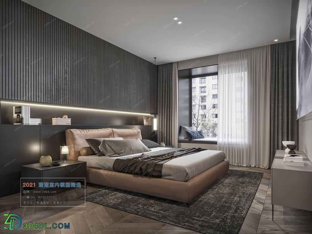 3D66 2021 Bedroom Modern Style CrA049