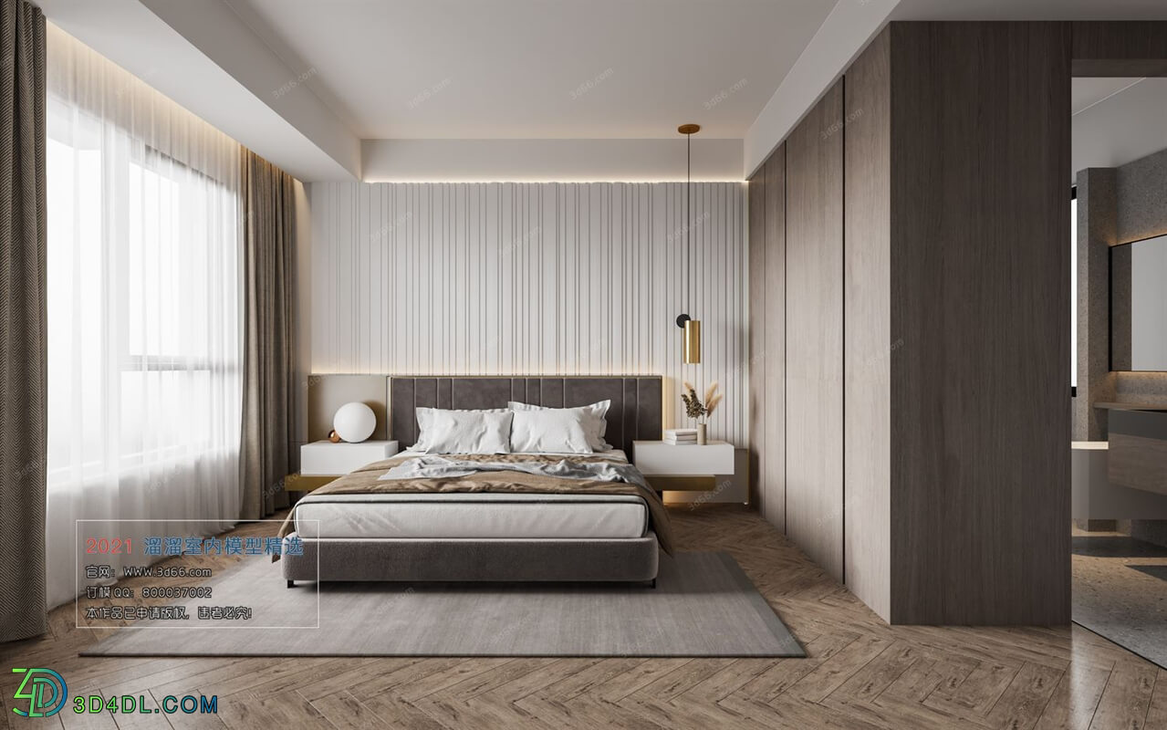 3D66 2021 Bedroom Modern Style CrA051
