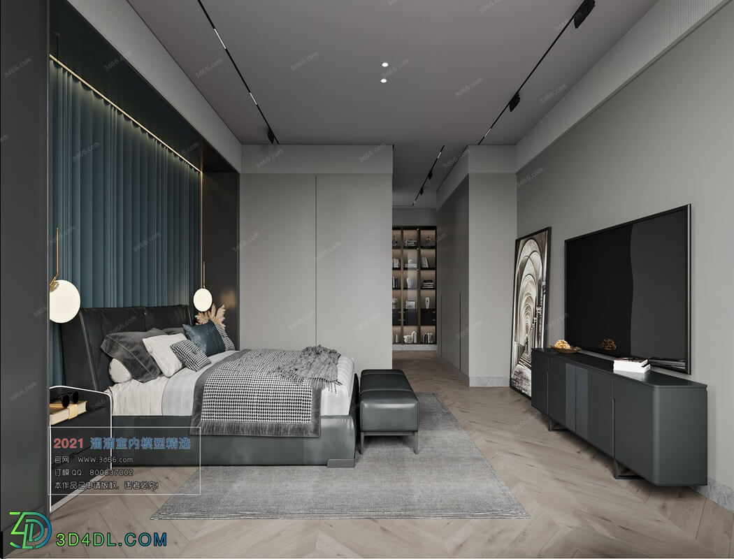 3D66 2021 Bedroom Modern Style CrA053
