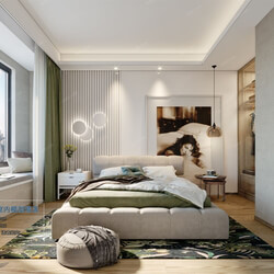 3D66 2021 Bedroom Modern Style CrA055 