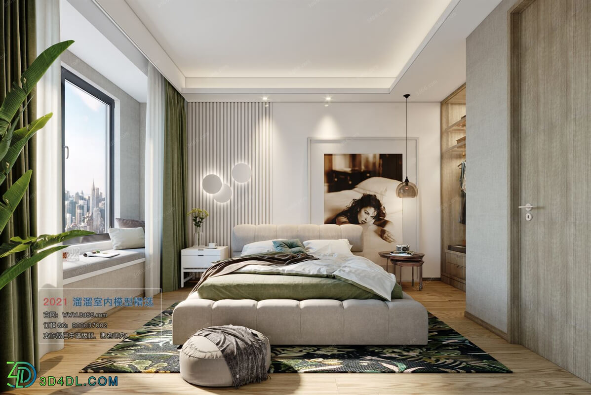 3D66 2021 Bedroom Modern Style CrA055