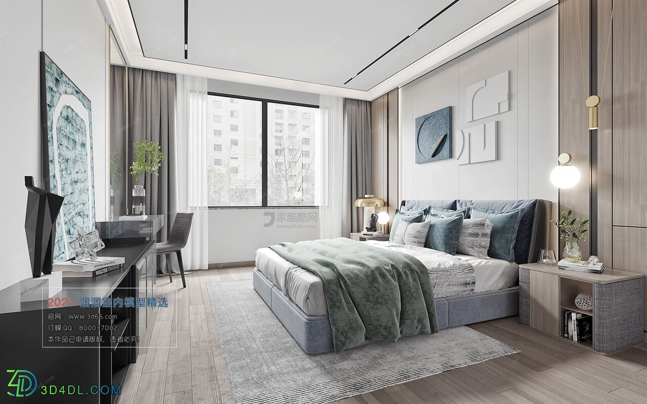 3D66 2021 Bedroom Modern Style CrA056