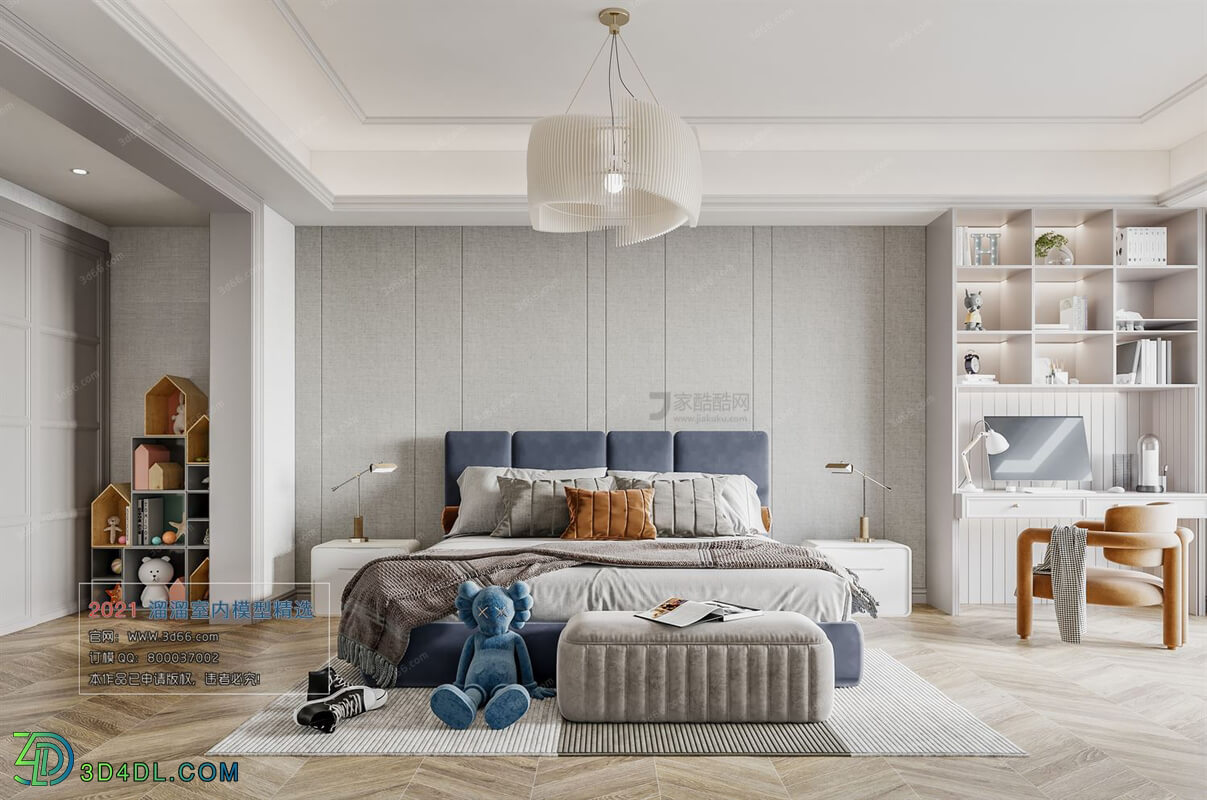 3D66 2021 Bedroom Modern Style CrA058