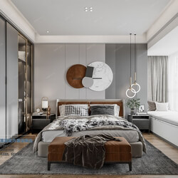 3D66 2021 Bedroom Modern Style CrA059 