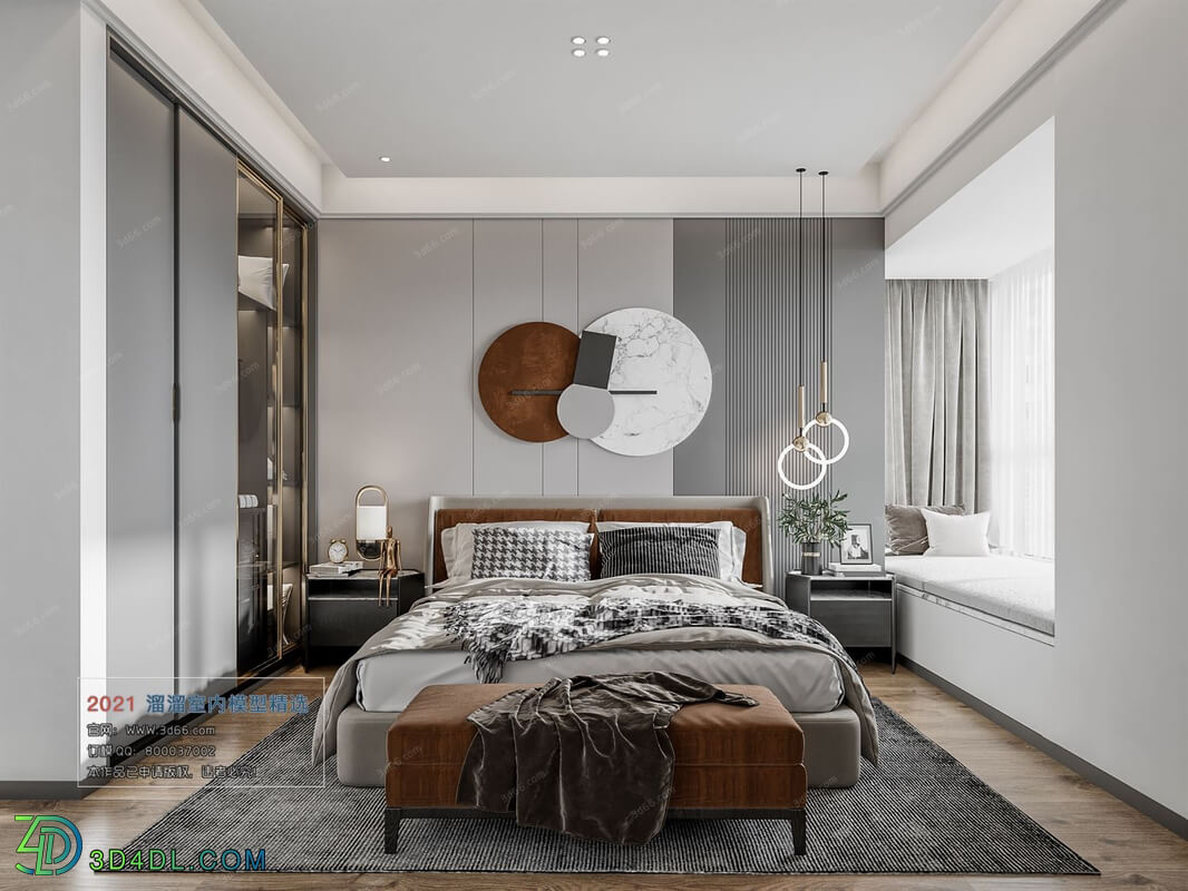 3D66 2021 Bedroom Modern Style CrA059