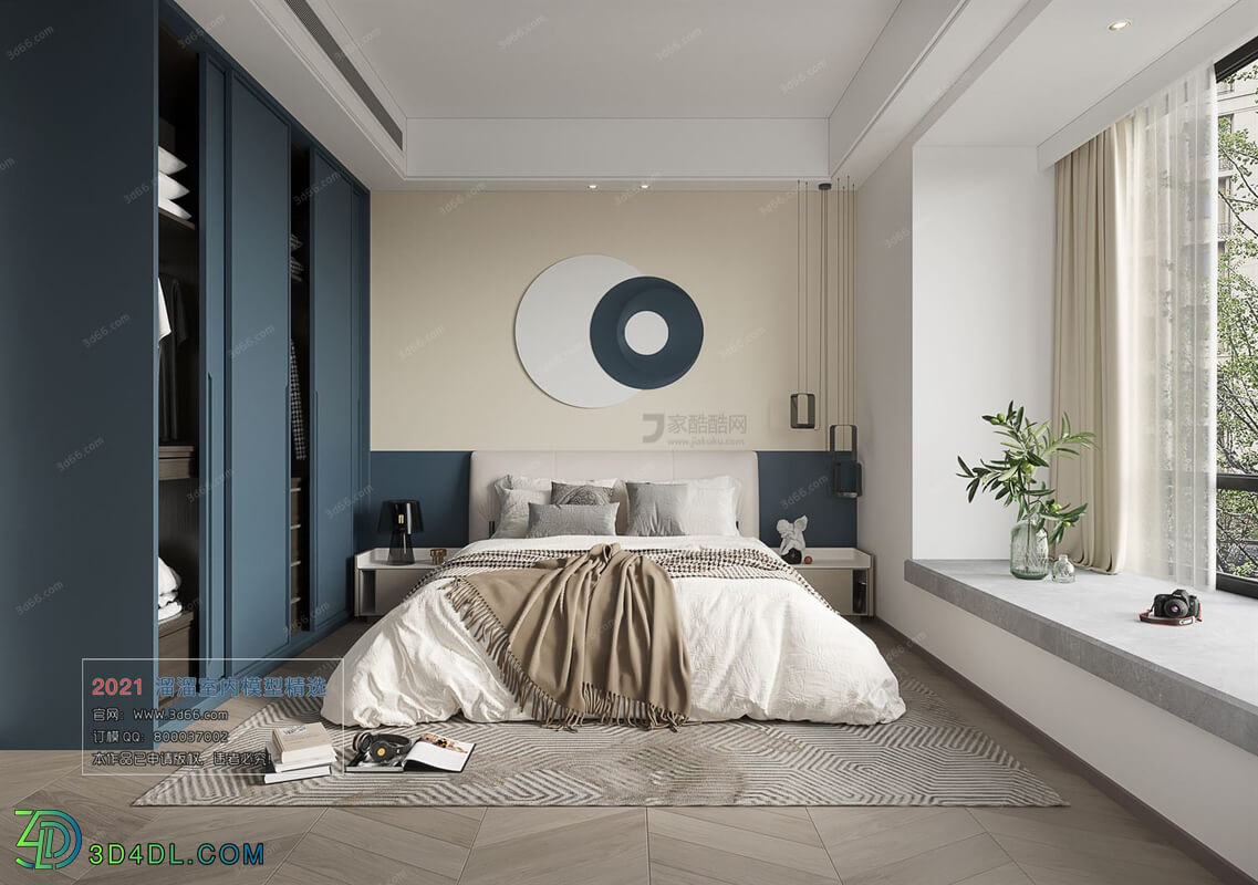 3D66 2021 Bedroom Modern Style CrA063