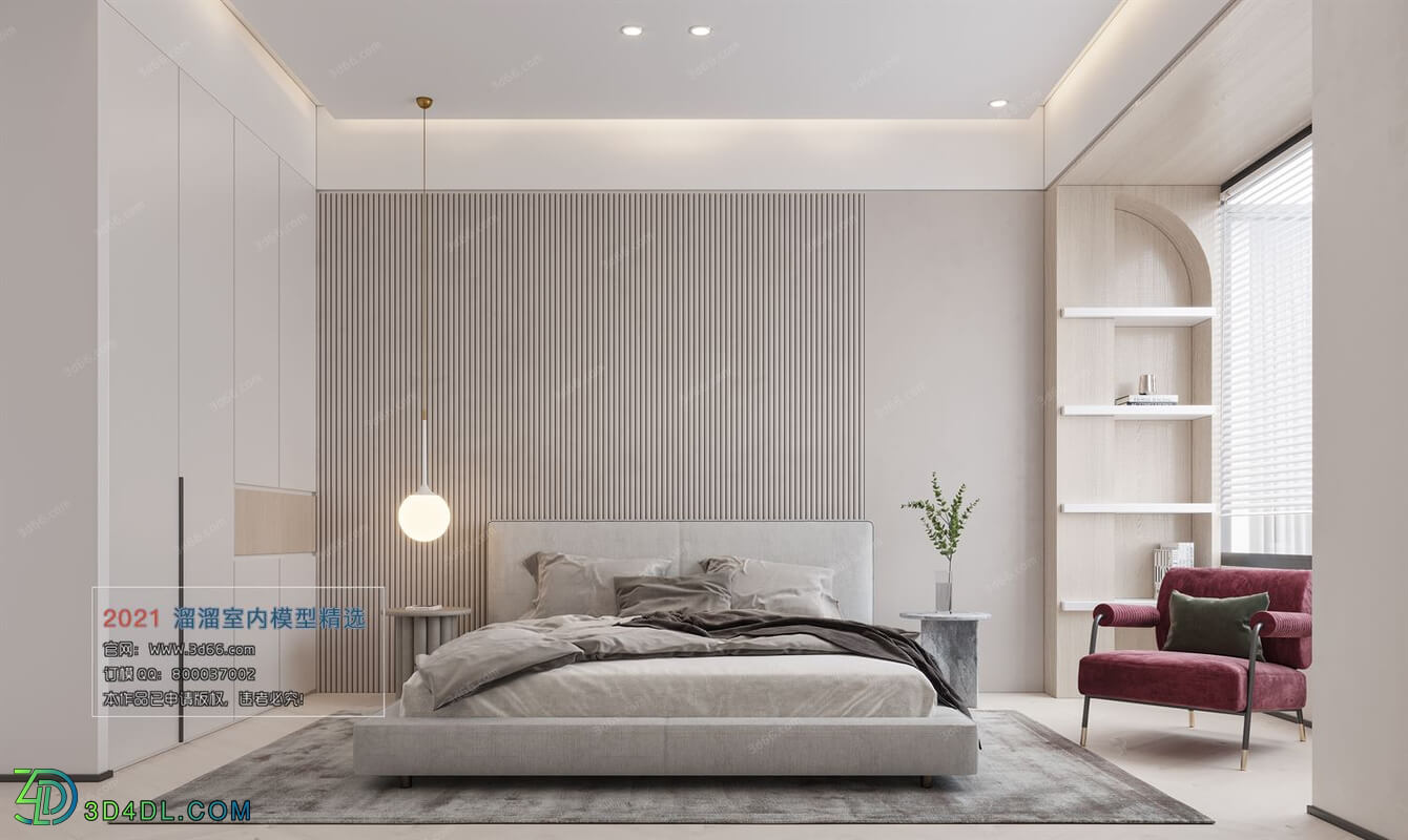 3D66 2021 Bedroom Modern Style CrA068