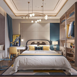 3D66 2021 Bedroom Modern Style CrA082 