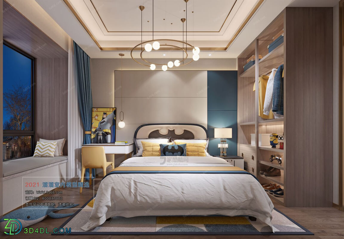 3D66 2021 Bedroom Modern Style CrA082
