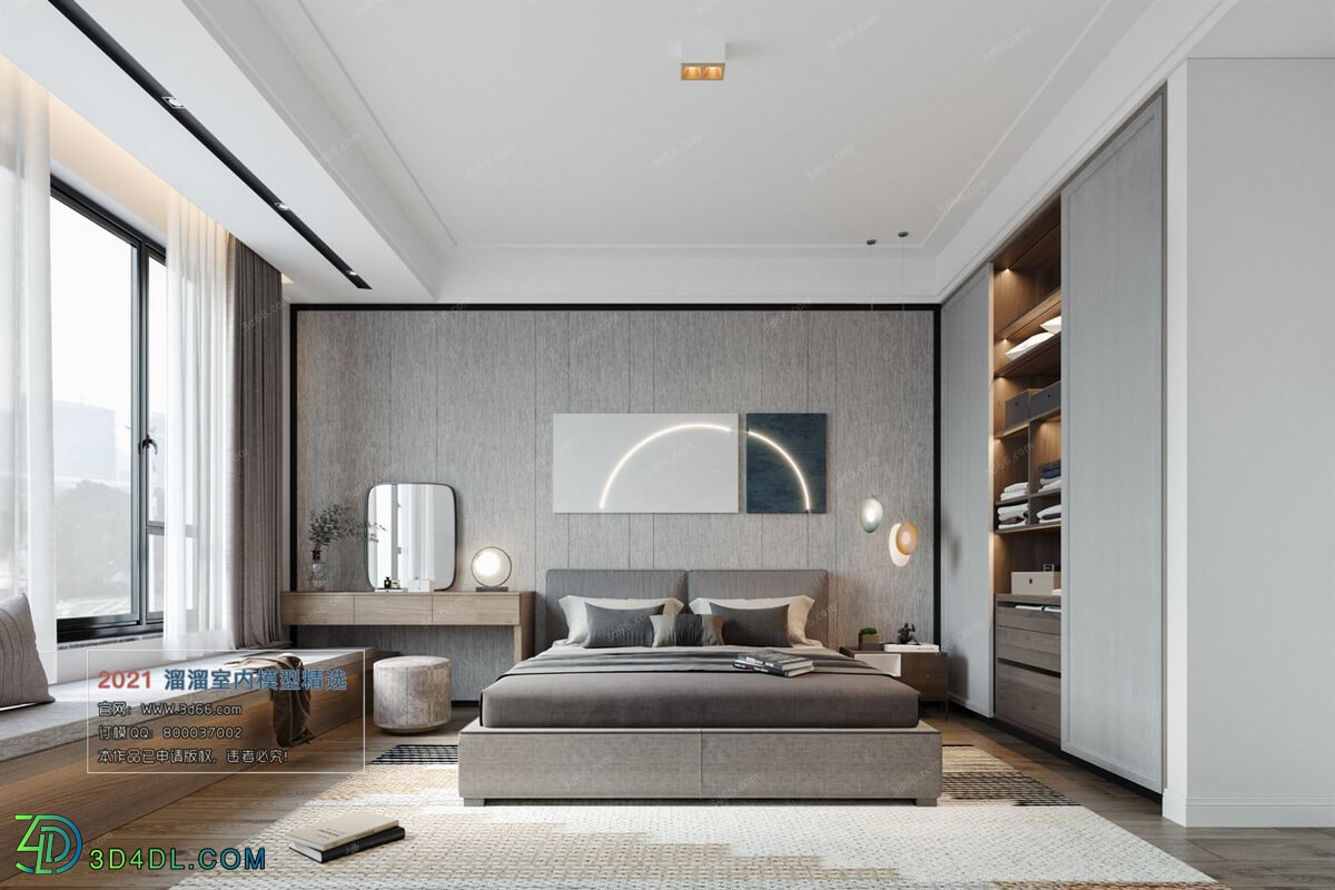 3D66 2021 Bedroom Modern Style CrA083