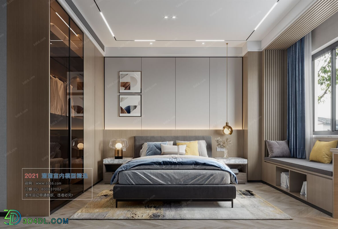 3D66 2021 Bedroom Modern Style CrA087