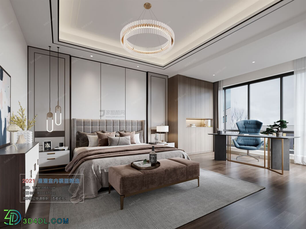 3D66 2021 Bedroom Modern Style CrA088