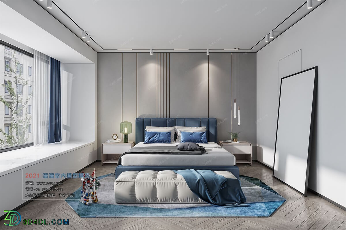 3D66 2021 Bedroom Modern Style CrA093