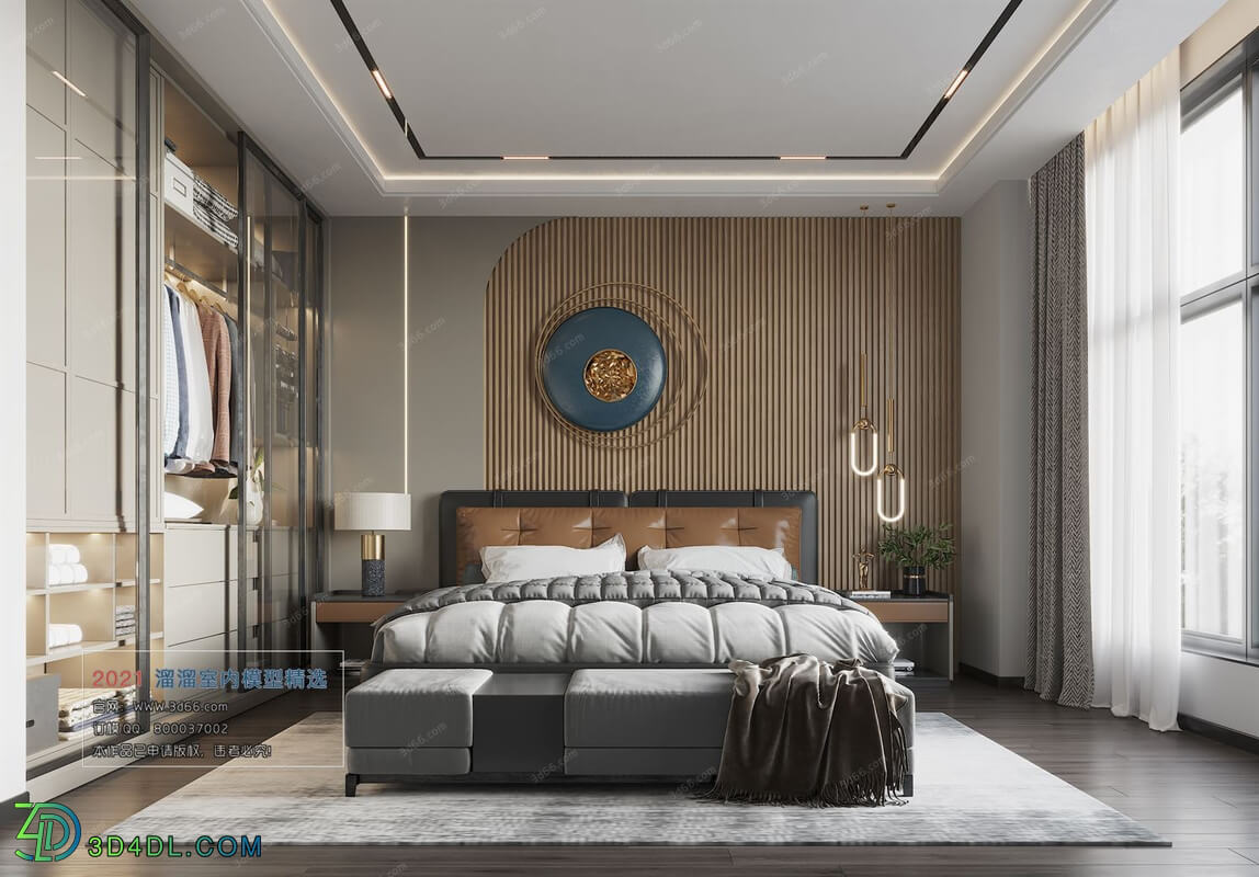 3D66 2021 Bedroom Modern Style CrA094