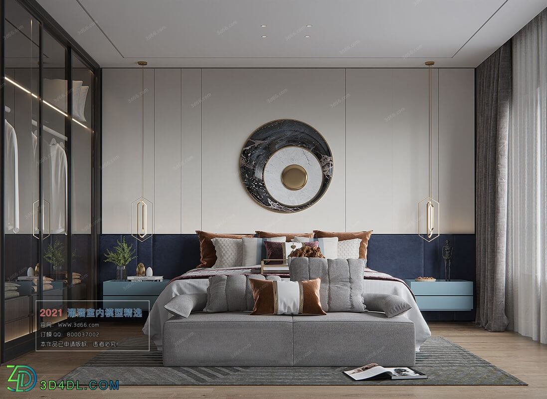 3D66 2021 Bedroom Modern Style CrA105
