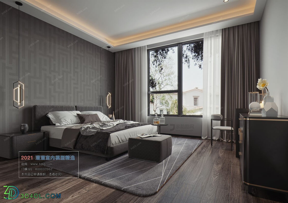 3D66 2021 Bedroom Modern Style CrA106
