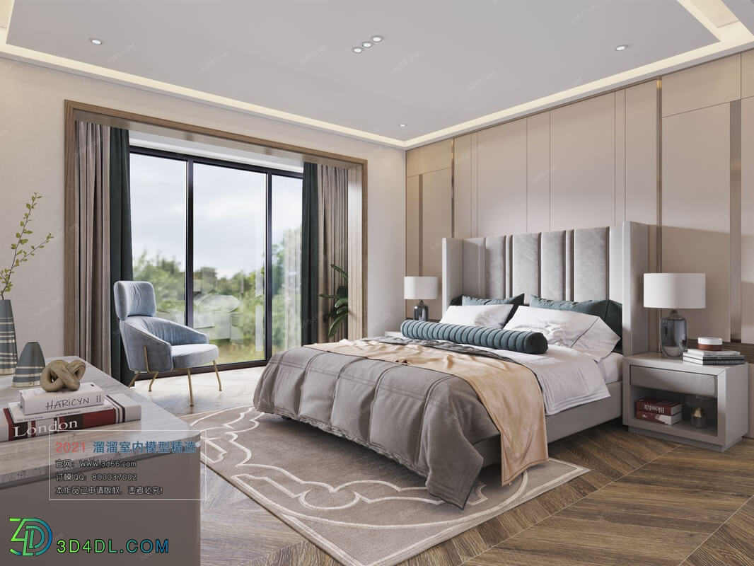 3D66 2021 Bedroom Modern Style CrA107