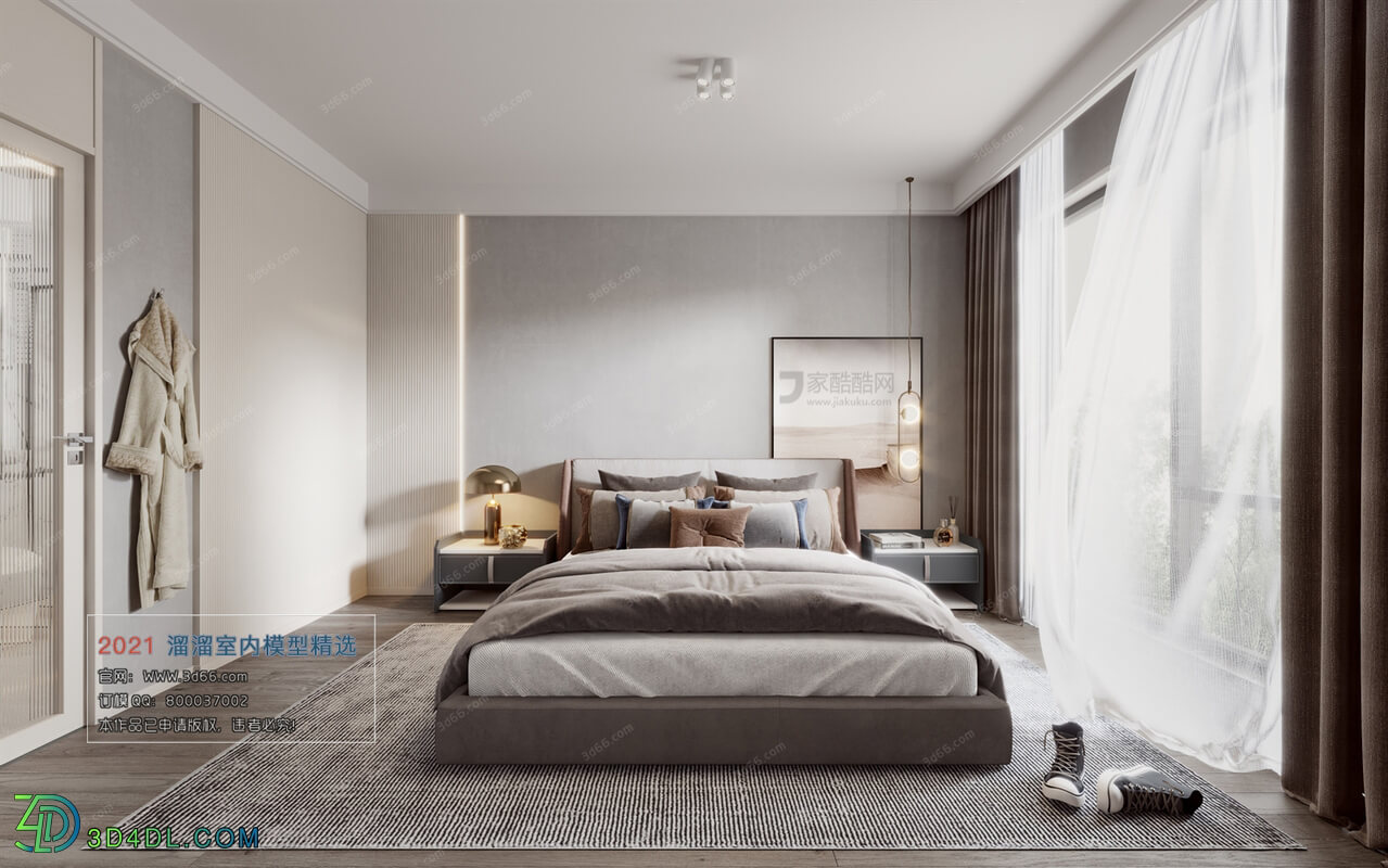 3D66 2021 Bedroom Modern Style VrA005