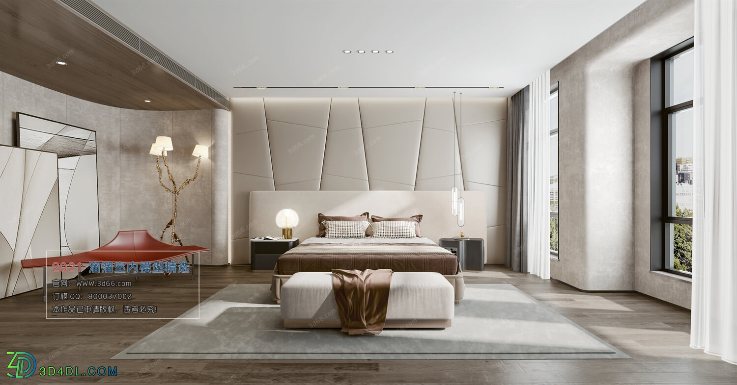 3D66 2021 Bedroom Modern Style VrA008