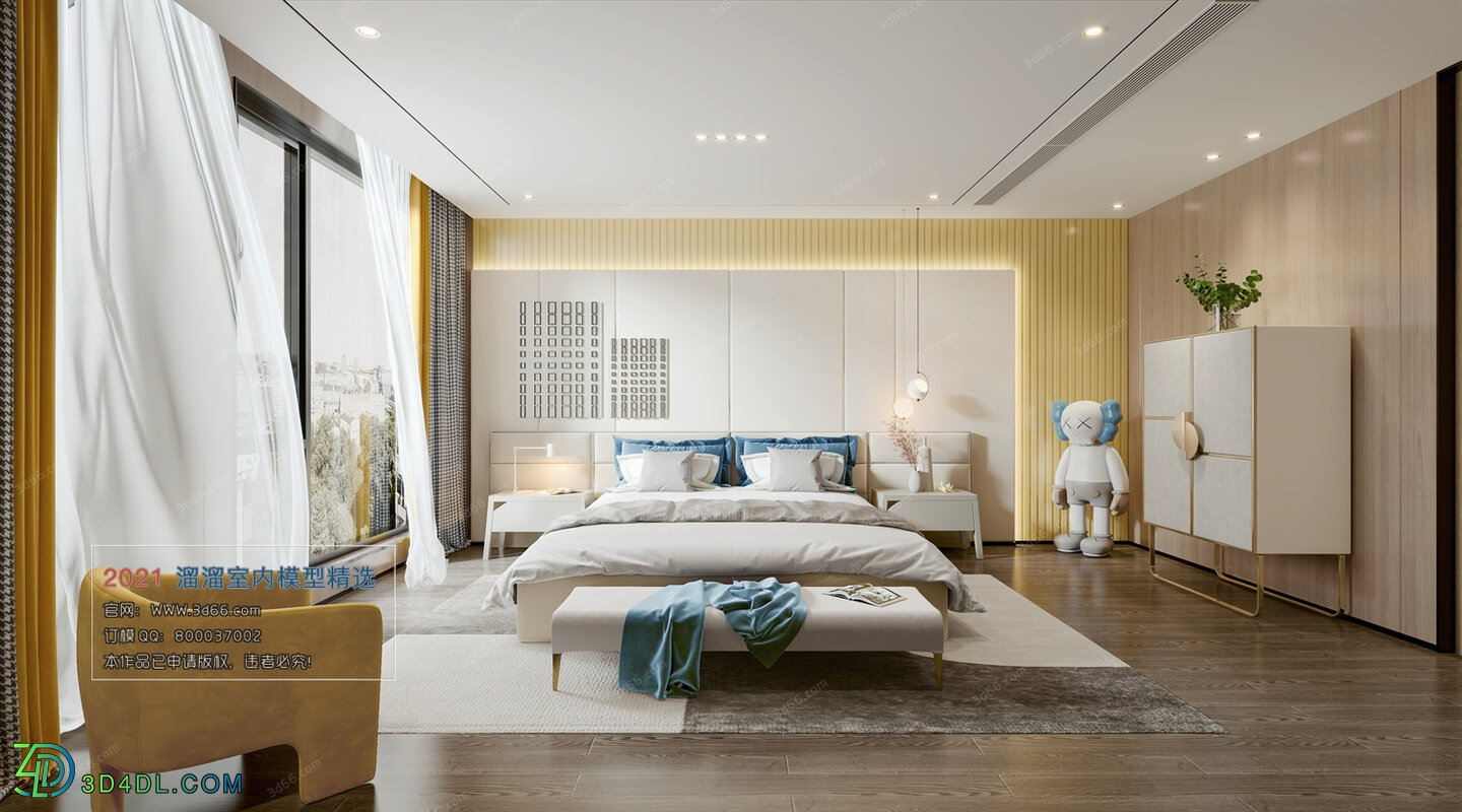 3D66 2021 Bedroom Modern Style VrA011