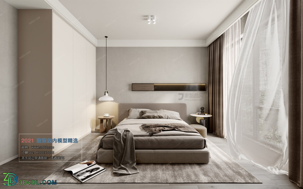 3D66 2021 Bedroom Modern Style VrA012