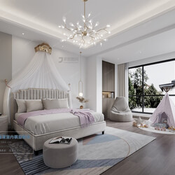 3D66 2021 Bedroom Modern Style VrA019 