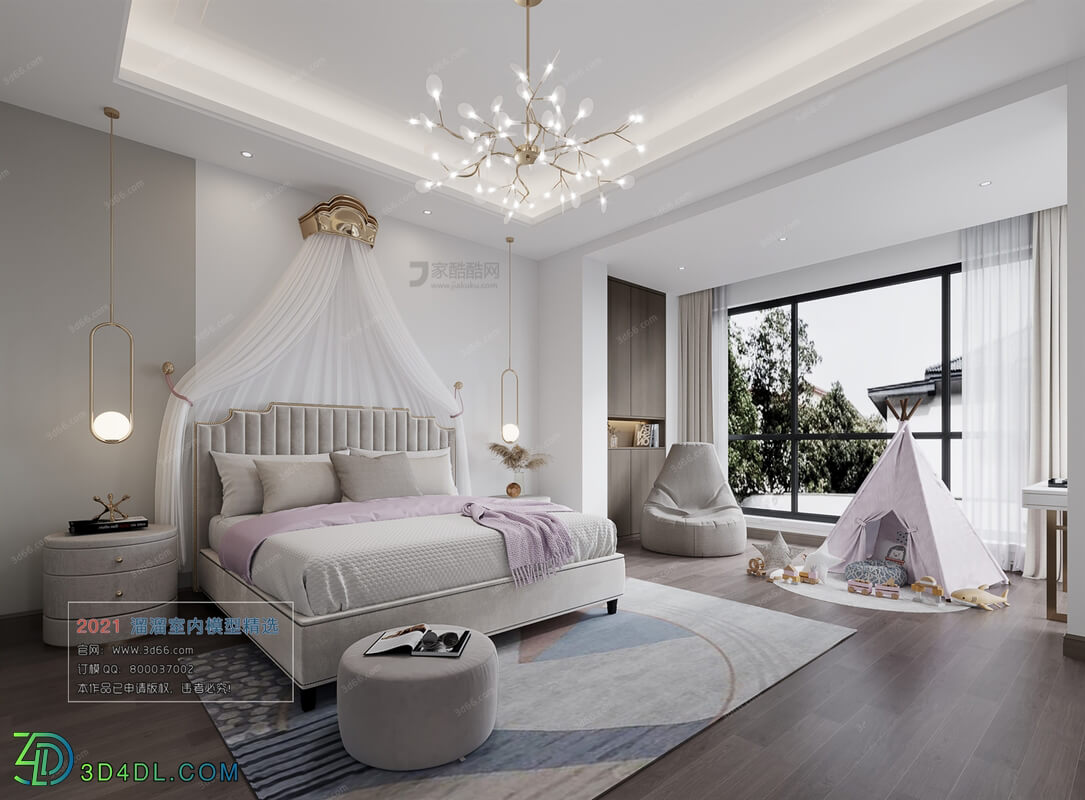 3D66 2021 Bedroom Modern Style VrA019