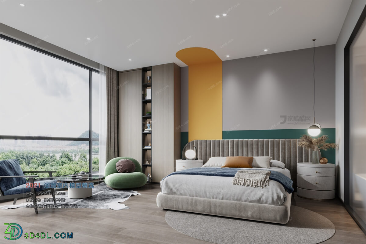 3D66 2021 Bedroom Modern Style VrA020