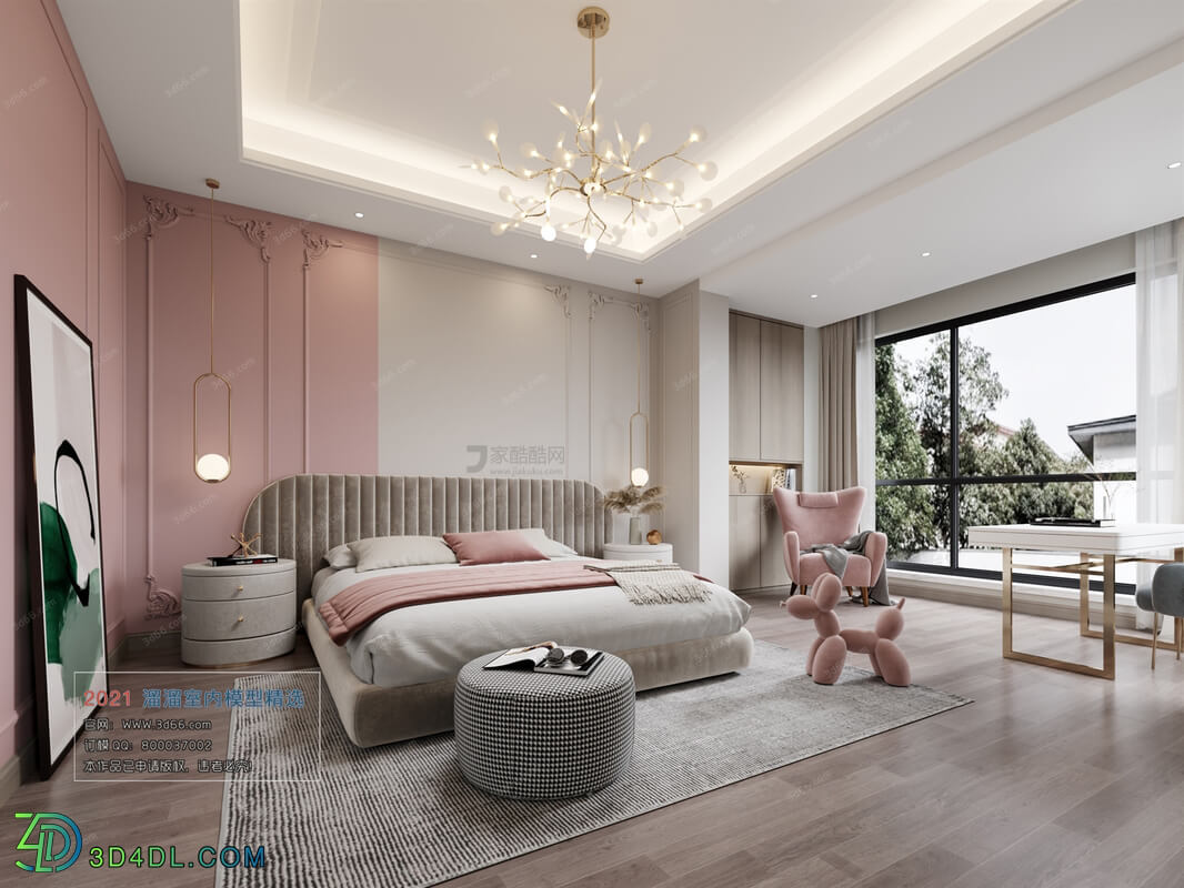 3D66 2021 Bedroom Modern Style VrA021