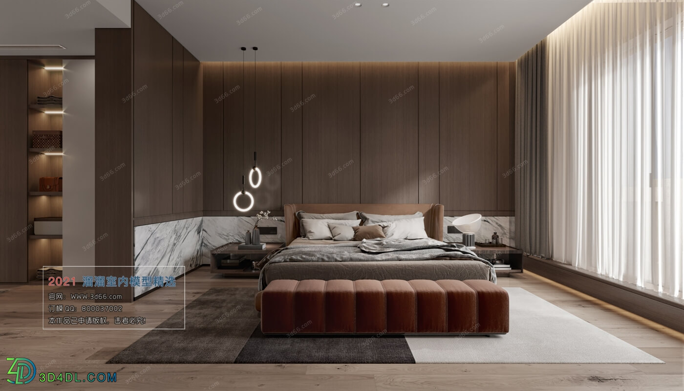 3D66 2021 Bedroom Modern Style VrA023